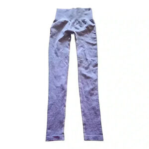Curves And Combatboots Women Leggings Size Small Purple
